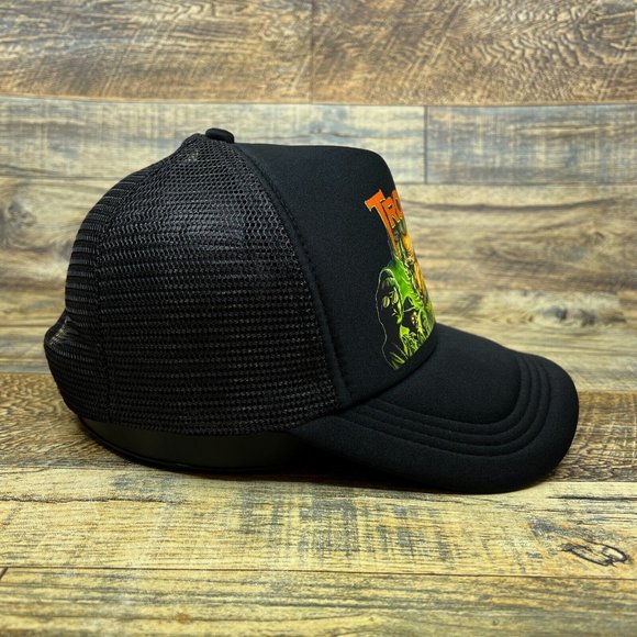 Troll 2 Mens Trucker Hat Black Snapback 90s Cult Horror Comedy Baseball Cap - Picture 4 of 8